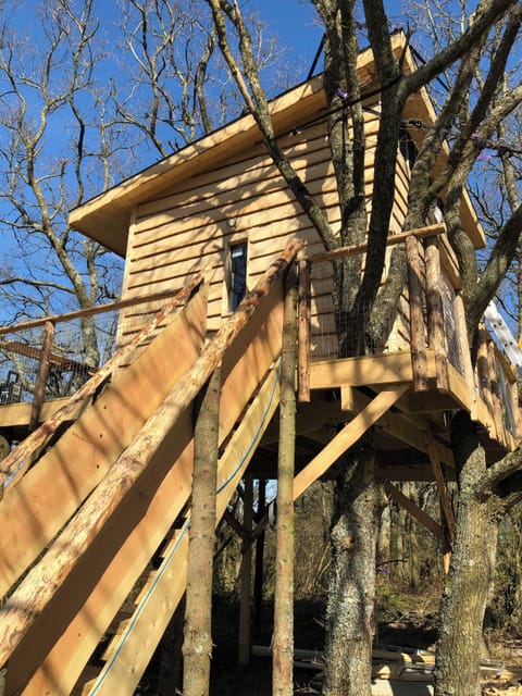 The Nest Treehouse exterior