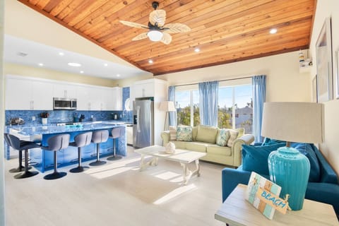 Open floor plan living room 