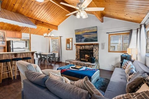 TV, fireplace, DVD player