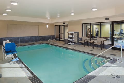 Unwind with an easy swim in the warm indoor pool.