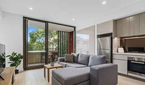 Bright and cozy living area