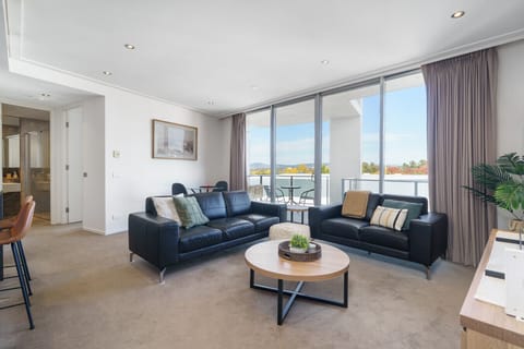 A beautifully styled living area designed for comfort, perfect for quiet mornings or winding down at night.