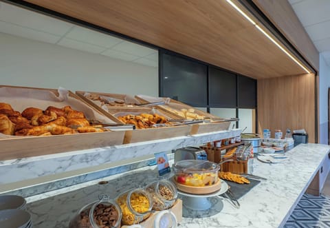 Daily buffet breakfast for a fee