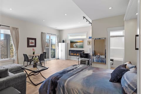 Our lovely guest suite with 400 sq feet living space