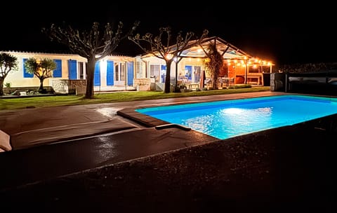 Pool At Night