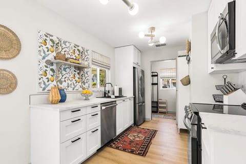 Kitchen:  Drip Coffee and Keruig, SS Appliances