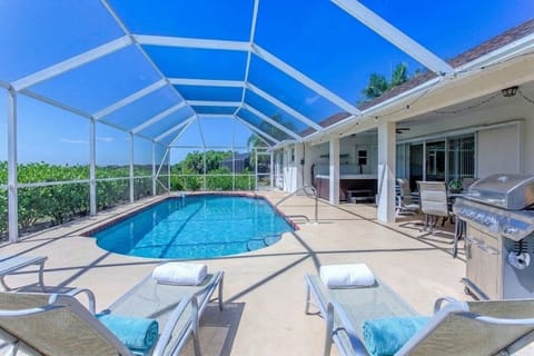 Pool and Hot Tub area