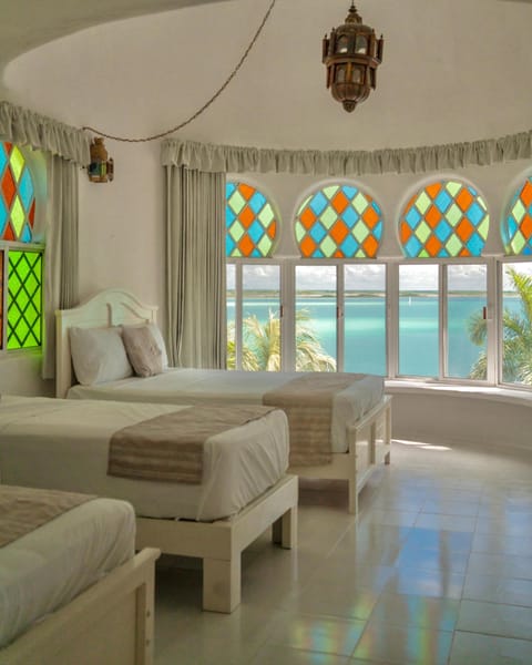 Family Studio, Lagoon View | Iron/ironing board, free WiFi