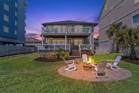 Make some s'mores at the firepit after a fun day at the beach.