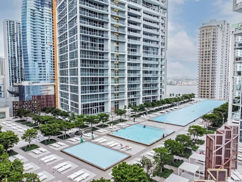 Family Suite, Balcony, City View | Pool | Outdoor pool, free cabanas, pool umbrellas
