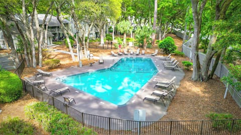 Community pool perfect for relaxation after the beach!