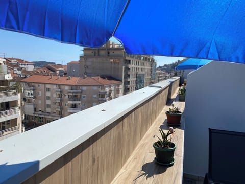 Economy Double Room, City View | Terrace/patio