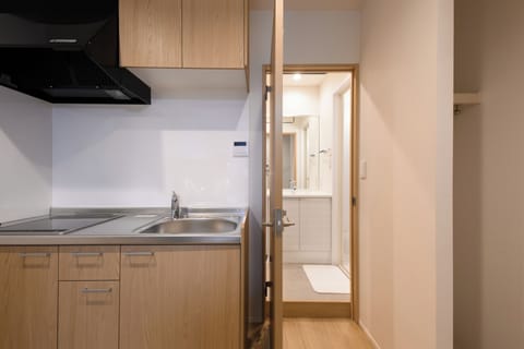 Comfort Apartment, 1 Bedroom | Private kitchen | Fridge, microwave, stovetop, rice cooker