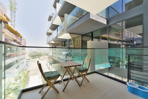 Exclusive Apartment, Non Smoking, Pool View | Balcony view