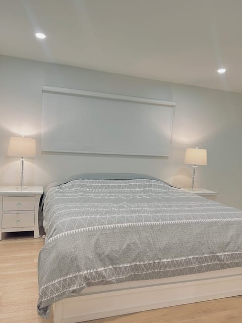 King size bed that guarantees a restful night!