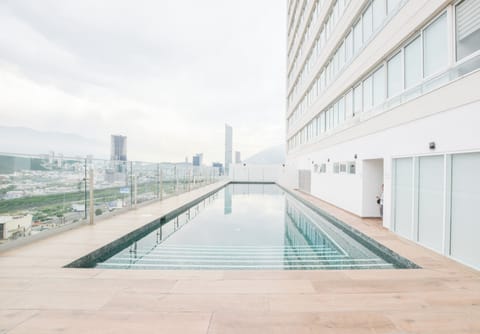 Seasonal outdoor pool