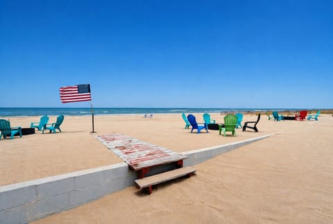 Coastal Retreat | Beachfront Gathering Space | Fire Pit & Comfy Seating