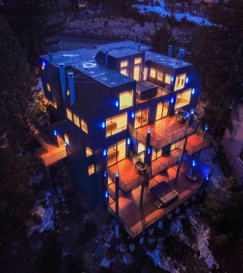 Above it all this VIP Blue Diamond  Mega Lodge is The Largest estate in Lake Tahoe Mega Game room