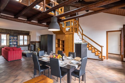 Living and dining room