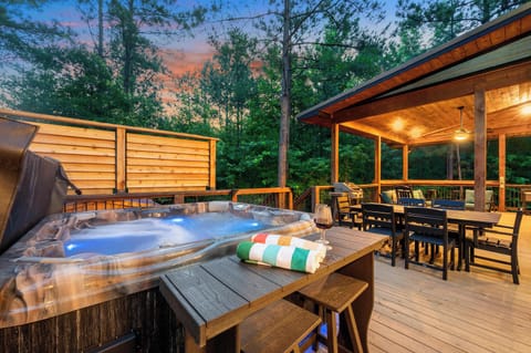 Hot tubs are made for these beautiful evenings!