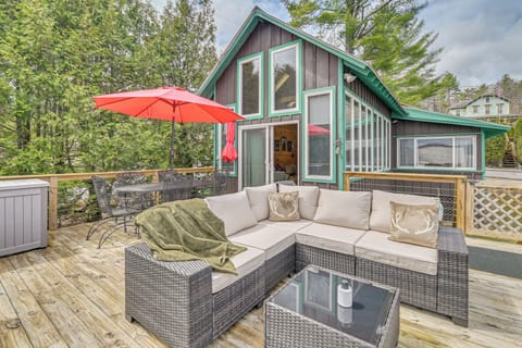 Schroon Lake Vacation Rental | 3BR | 2BA | 1,000 Sq Ft