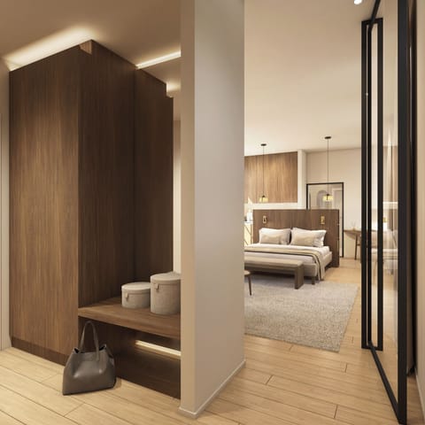 Premium bedding, in-room safe, desk, laptop workspace