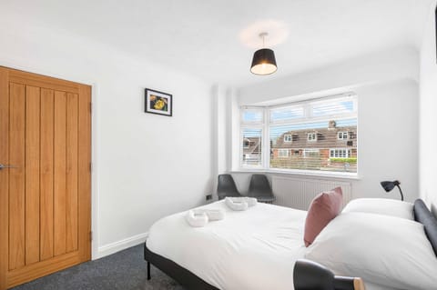 Inviting sleeping space designed for a relaxing and peaceful nights rest.