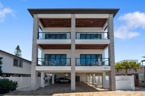 Strandhaus Unit 1 is the lower level of a 2 level, 2 unit building