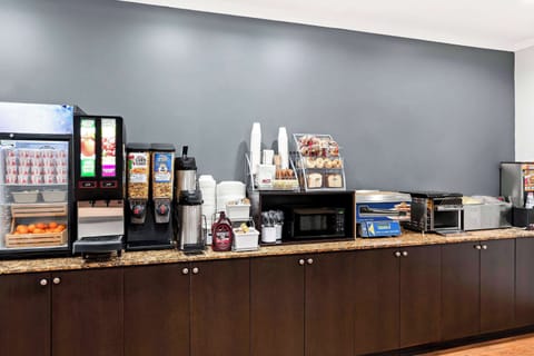 Free daily on-the-go breakfast