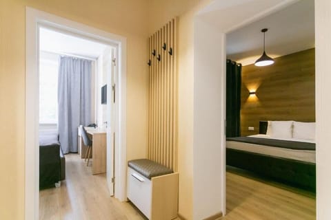 Apartment, Balcony, City View | Laptop workspace, soundproofing, WiFi (free)