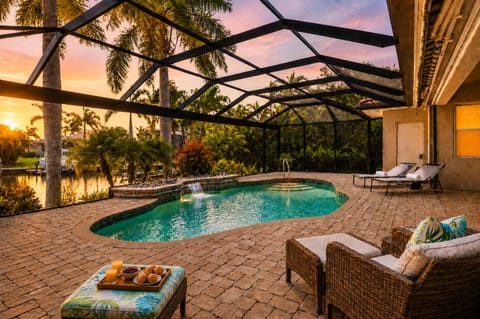 3 bedroom, 2 bathroom waterfront home with private pool in Punta Gorda, FL