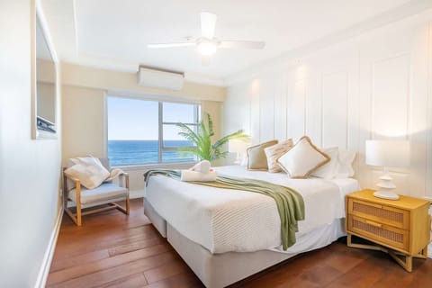 Super comfortable king bed with breathtaking ocean view.