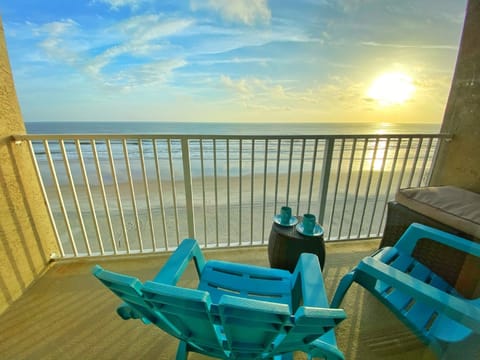 Enjoy breathtaking ocean views from your private balcony. 