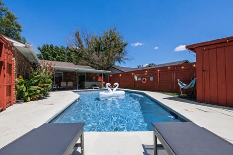 A refreshing pool perfect for cooling off and enjoying sunny days