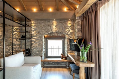 Superior Triple Room, 1 King Bed with Sofa bed, Balcony, Courtyard View | Premium bedding, minibar, desk, laptop workspace