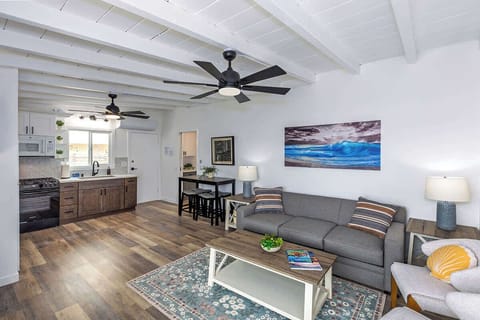 Living room to kitchen