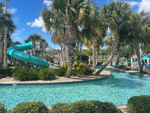 Pool Day! Water Slide