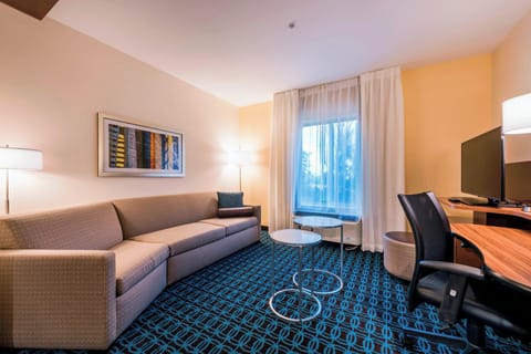 Premium bedding, pillowtop beds, desk, blackout drapes