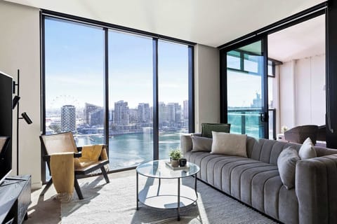 A tastefully furnished home with amazing water views!