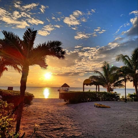 Beach at sunrise