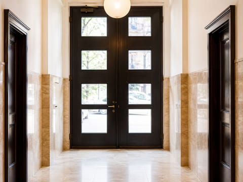 Interior entrance