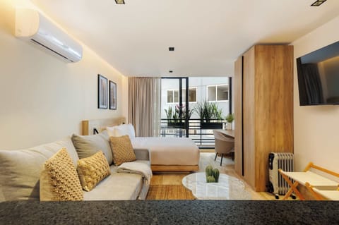 Sofa and TV for relaxing