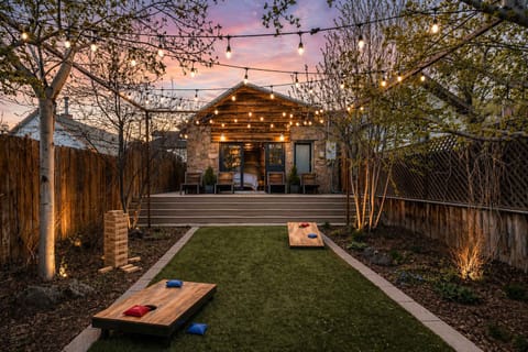 Spend Evenings Under the Lights in Your Private Backyard