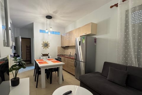 Kitchen and dining area