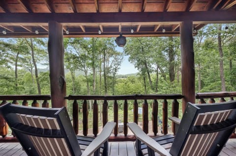 The second-level deck is ideal for relaxing with stunning views​