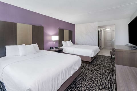 Room, 2 Queen Beds, Non Smoking | Premium bedding, pillowtop beds, desk, laptop workspace