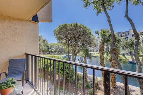 View from Balcony of 6205 Island Club