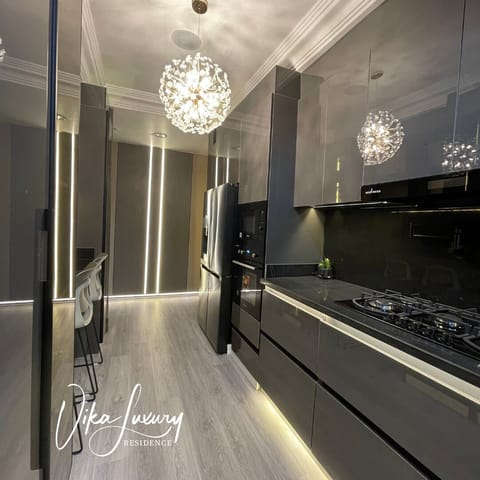 Apartment, Patio | Private kitchen