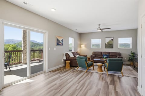 Leave the door open and let the space flow—kitchen to living room to porch, all connected. It makes going in and out feel natural, like the outside is just part of the room.