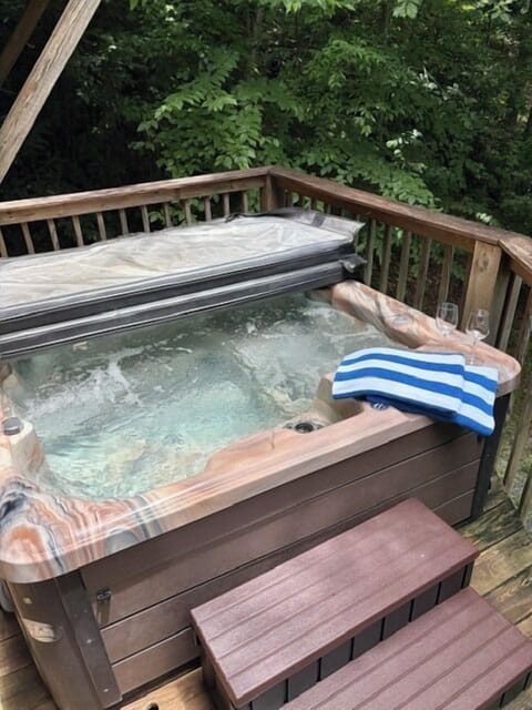 Enjoy a Dip After a Full Day in the Smoky Mountains!